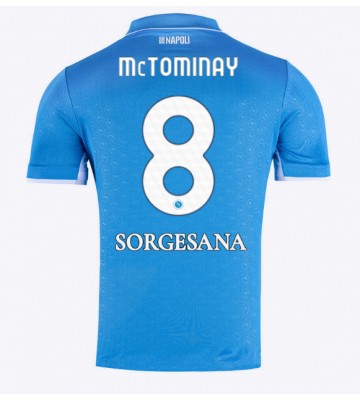 SSC Napoli Scott McTominay #8 Primera Equipación 2024-25 Manga Corta